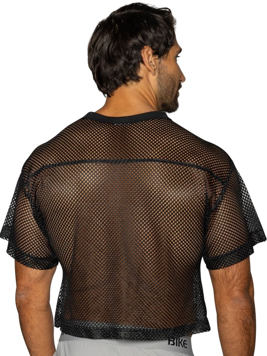 BIKE Athletic BAM134 Short Sleeve Practice Jersey Top Color Black