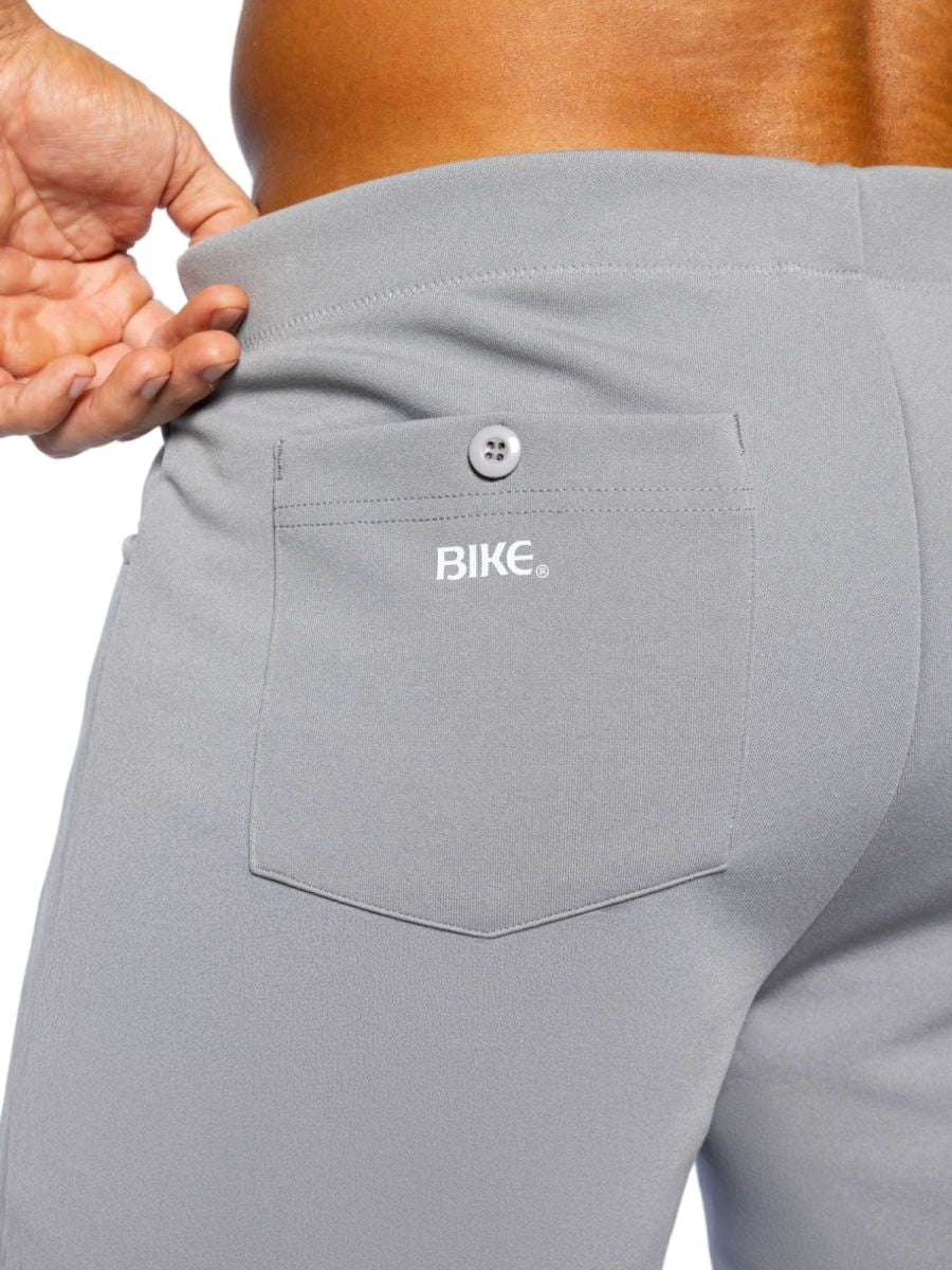BIKE Athletic BAM207 Coaches Short 5 inch Inseam Color Gray