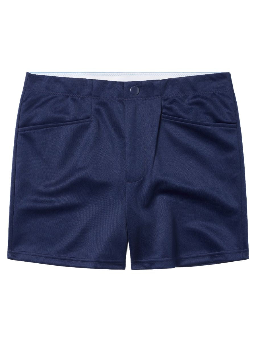 BIKE Athletic BAM207 Coaches Short 5 inch Inseam Color Navy