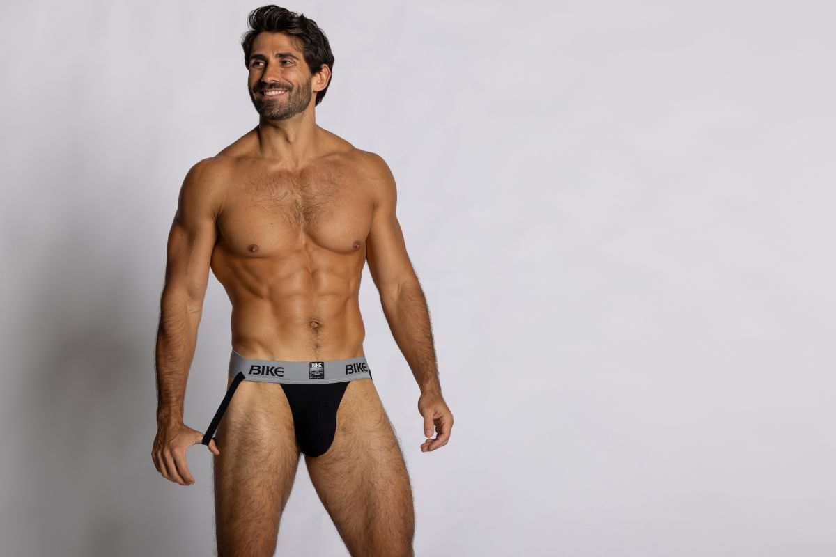 BIKE Athletic BAS303 Essential Classic Jockstrap Color Black