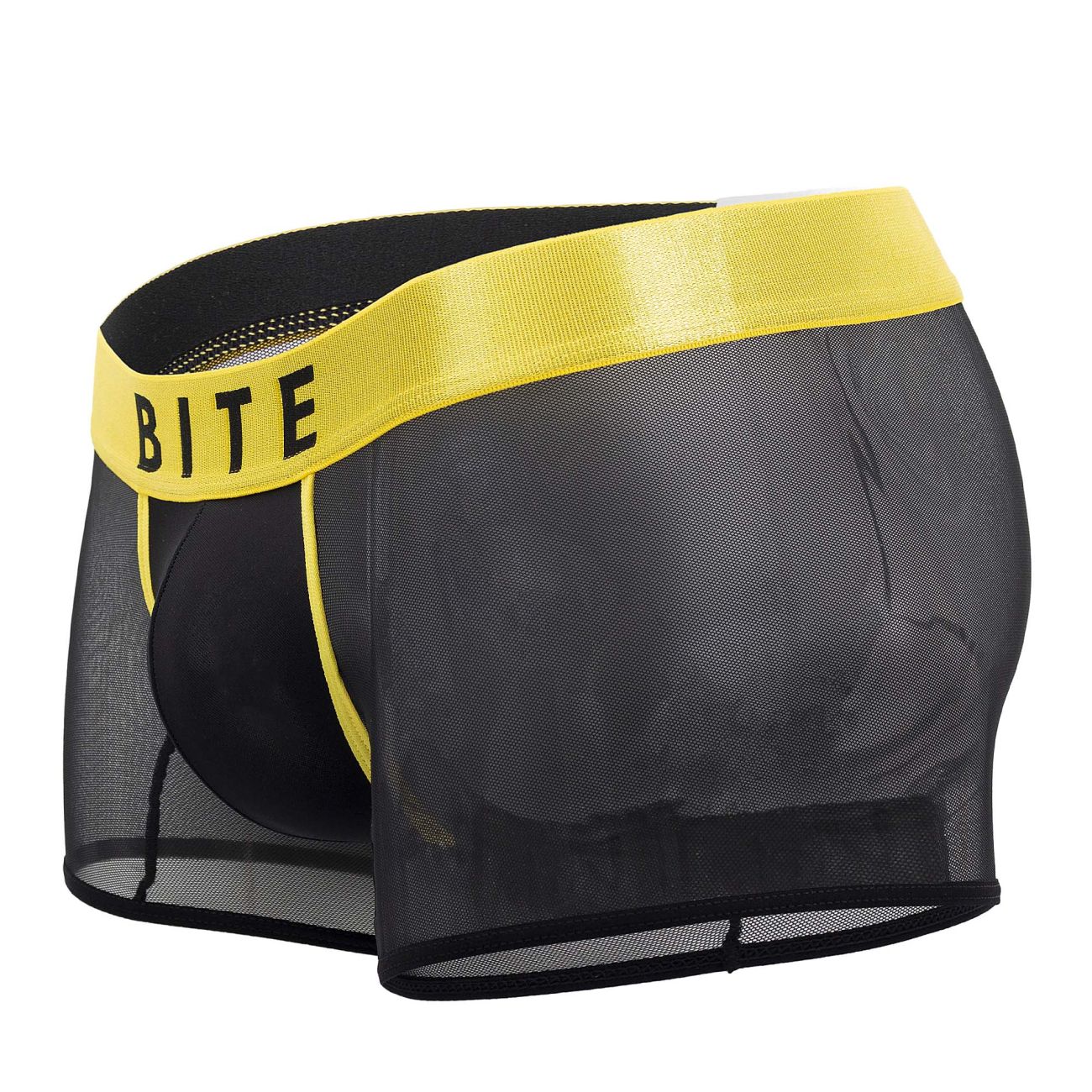 BiteWear BW2023103 Luminous Lime Trunks Black Yellow