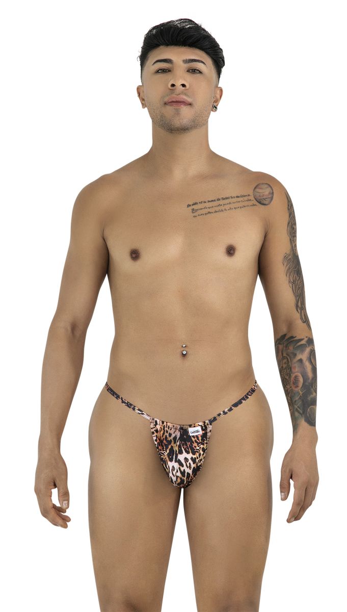 CandyMan 9586 Mens Sexy G-string Thong Animal Print