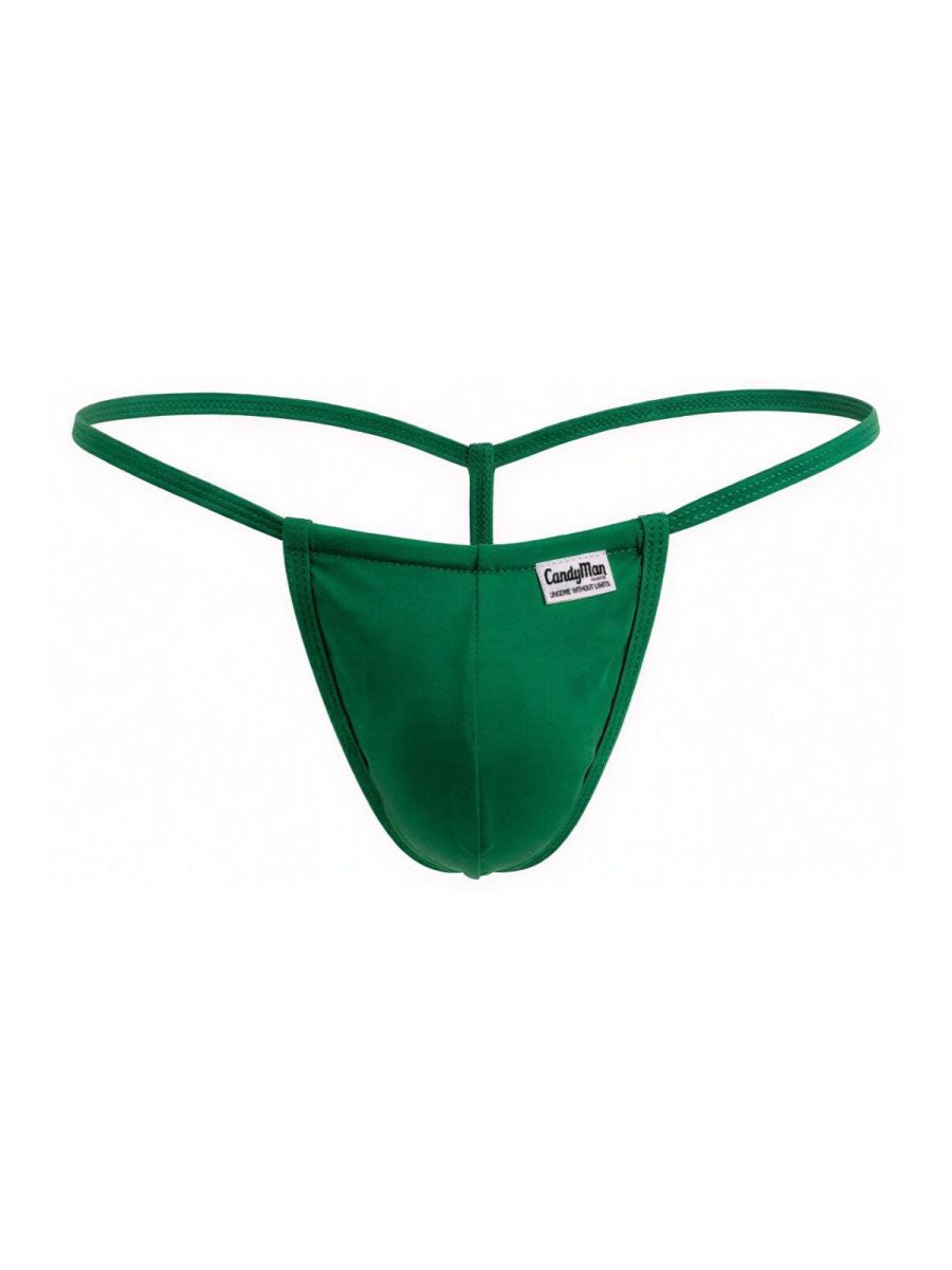 CandyMan 9586 Mens Sexy G-string Thong Nature Green