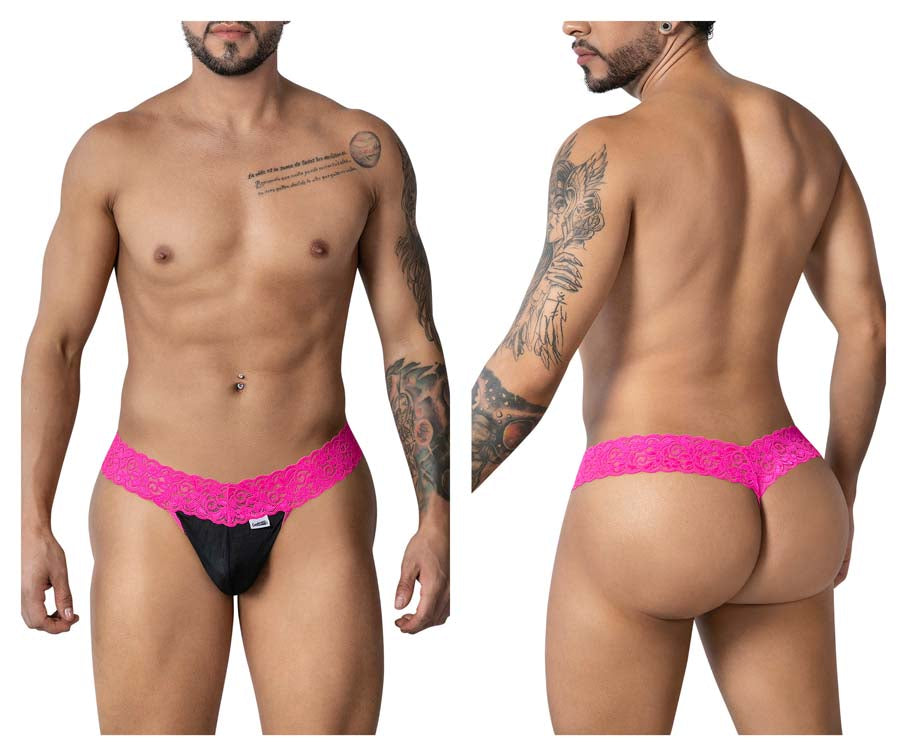 CandyMan 99370 Men Sexy Best Seller Thongs Hot Pink