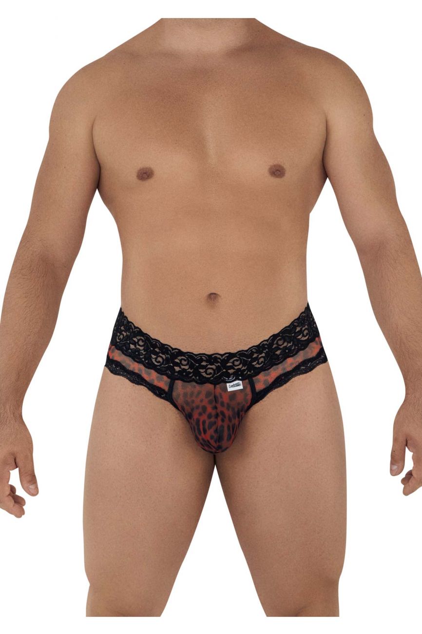 CandyMan 99596 Mesh-Lace Mens Sexy Underwear Thongs