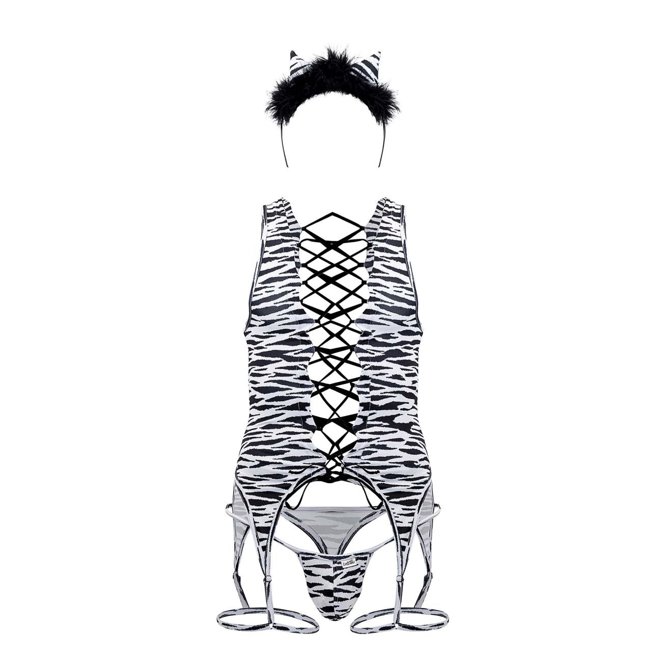 JCSTK - CandyMan 99734 Safari Bodysuit Zebra Print