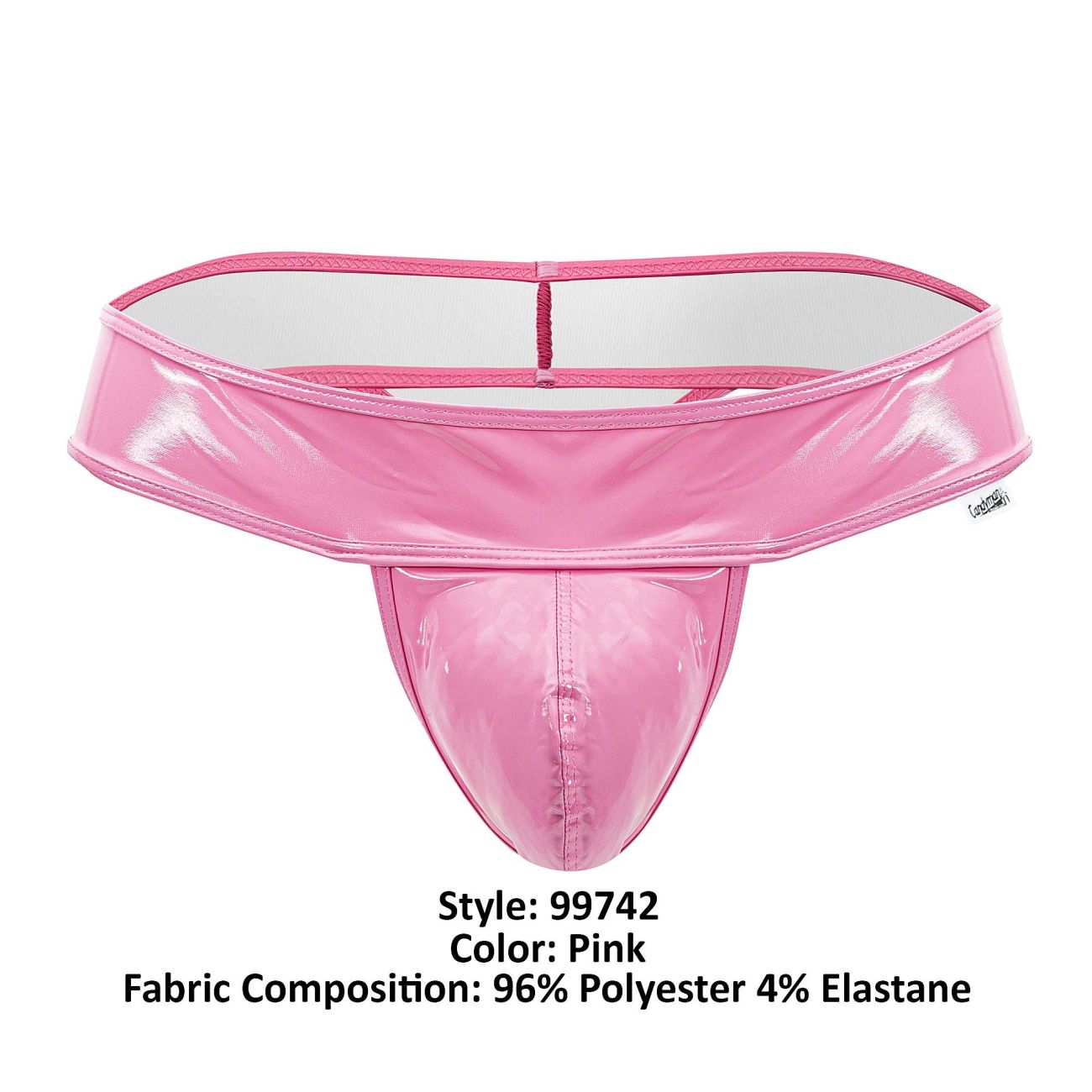 CandyMan 99742 Gloss Thongs Pink