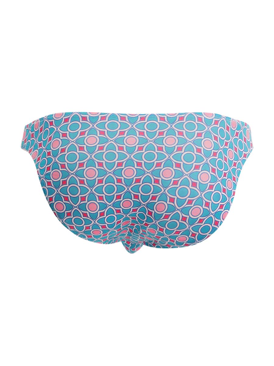 CandyMan 99923 Mens Vacation Energy Bikini Underwear Printed Blue