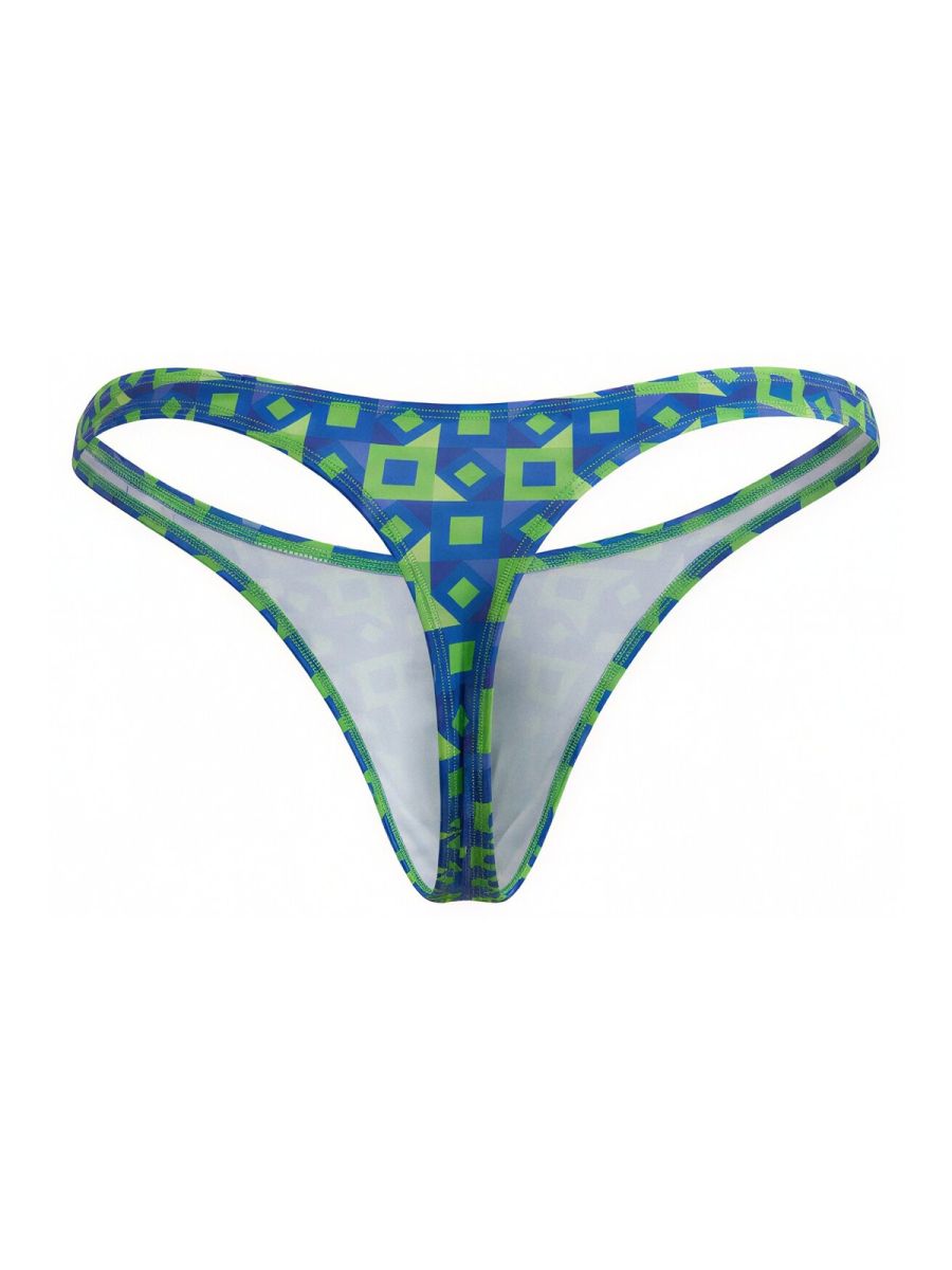 CandyMan 99924 Mens Colourful Modern Vibe Thongs Printed Navy