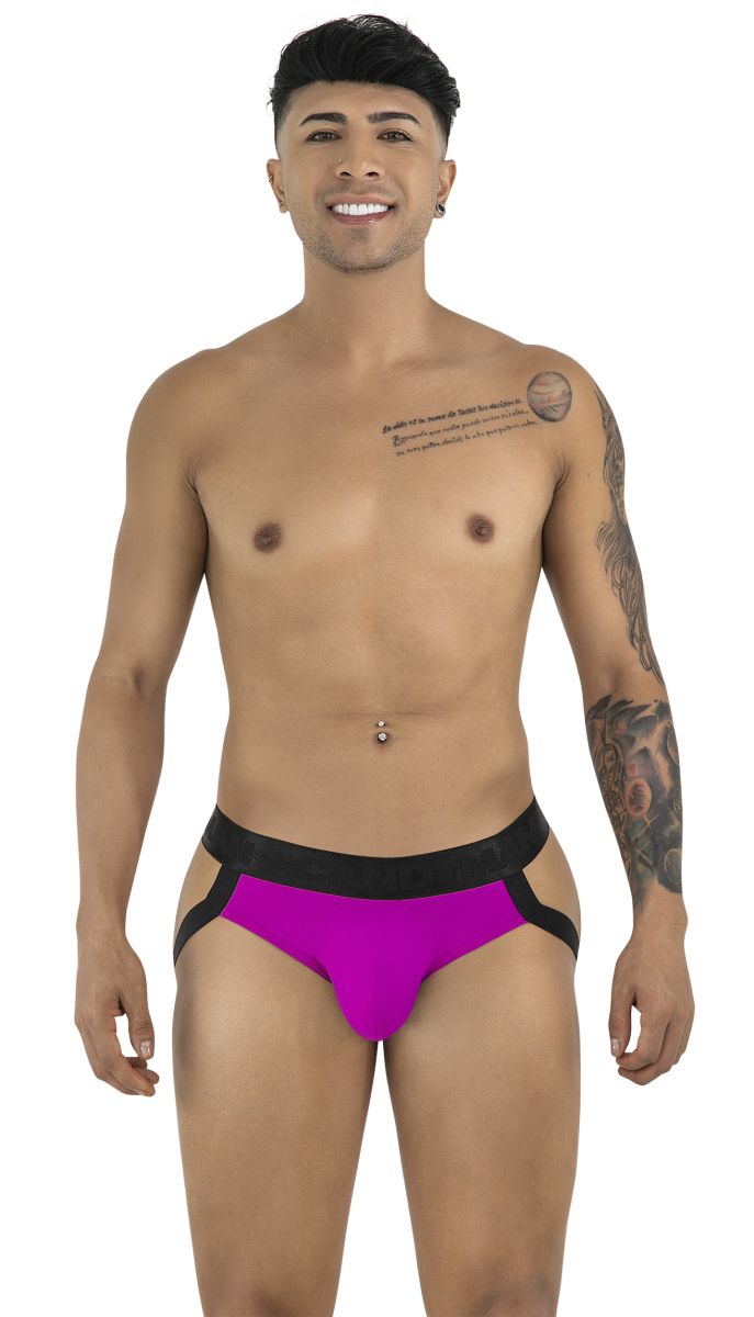 CandyMan 99925 Mens Sleek & Sexy Jockstrap Magenta