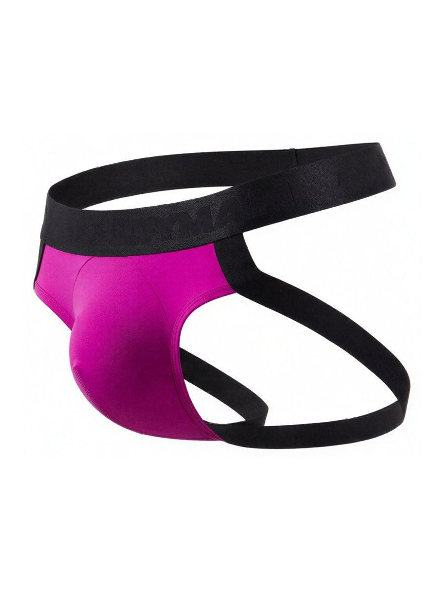 CandyMan 99925 Mens Sleek & Sexy Jockstrap Magenta