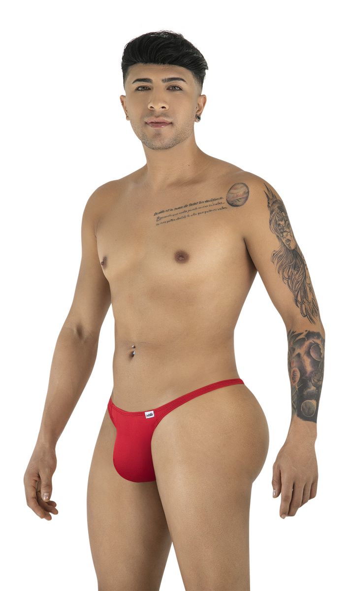 CandyMan 99930 Male Simple & Sleek Thongs Red