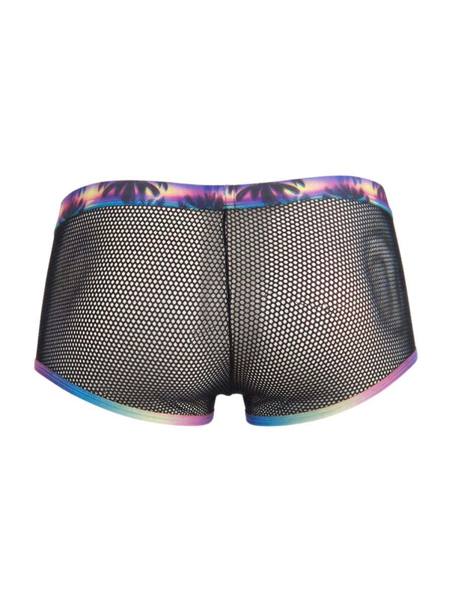 CandyMan 99934 Mens Bold & Daring Palm Trees and Mesh Trunks Black