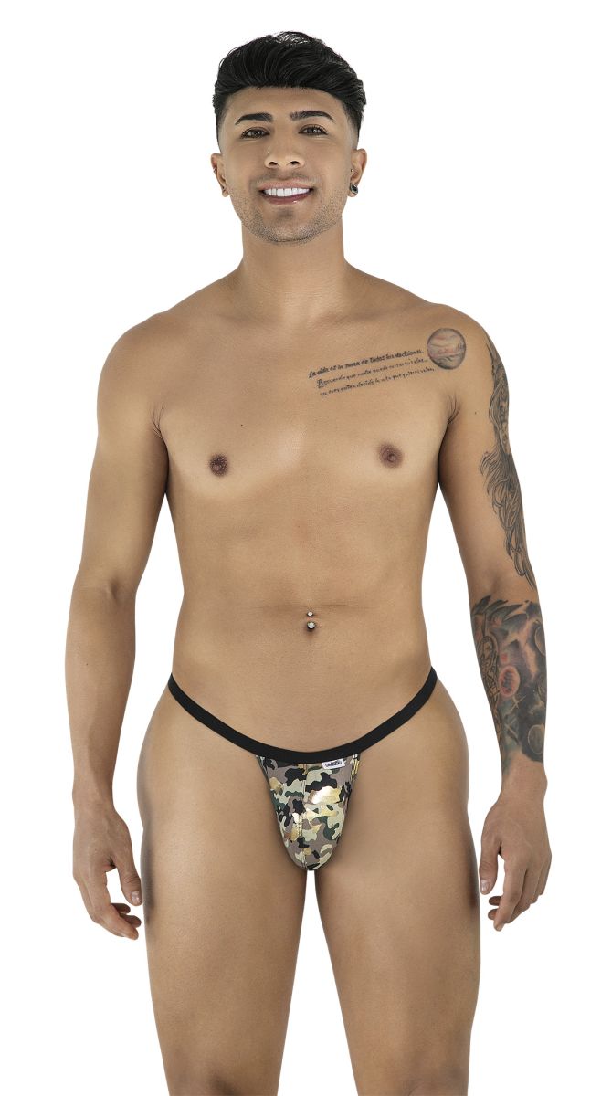 CandyMan 99939 Mens Minimal Coverage Thongs Camouflage