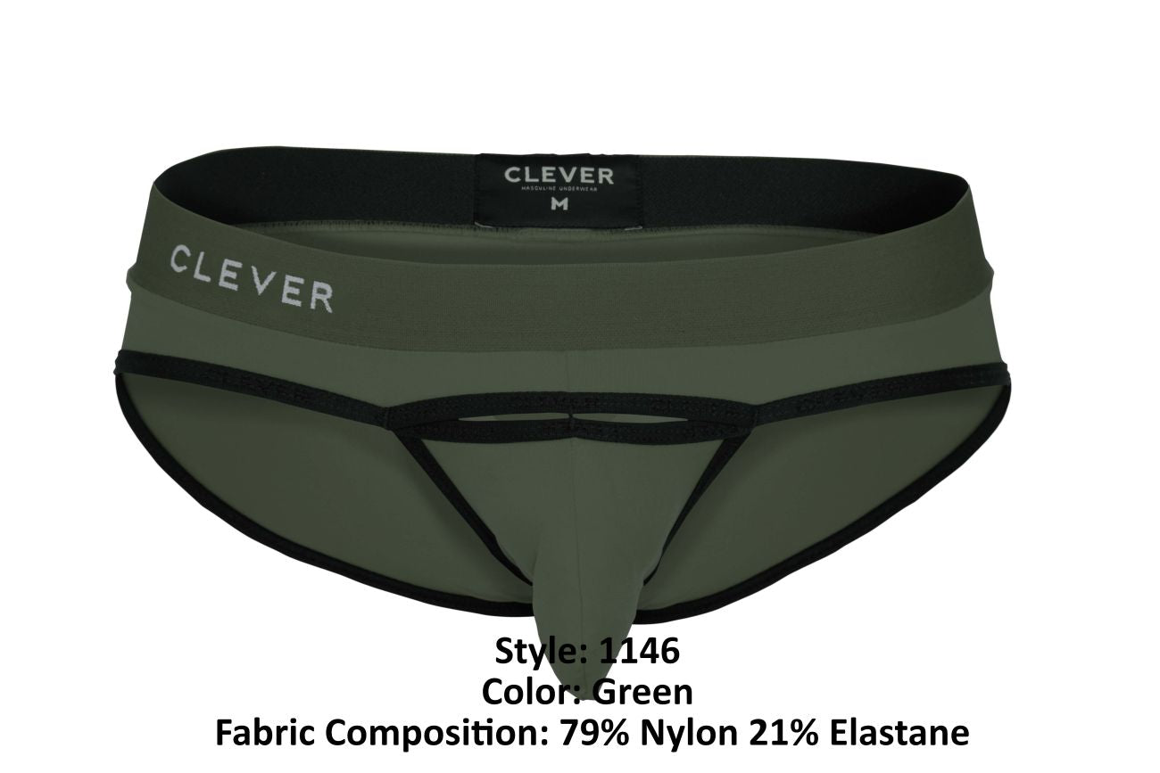 Clever 1146 Celestial Briefs Green