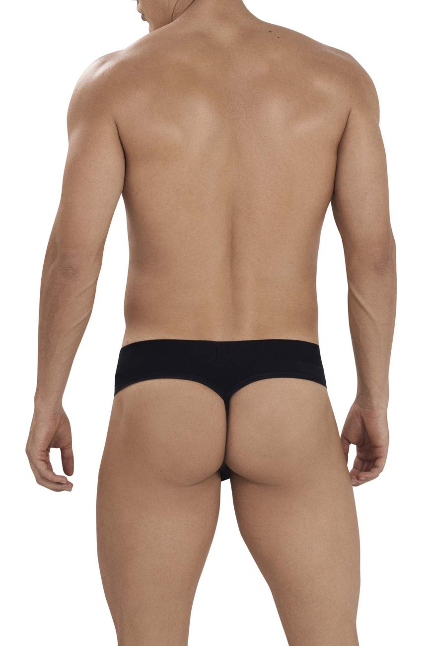Clever 1147 Celestial Thongs Black