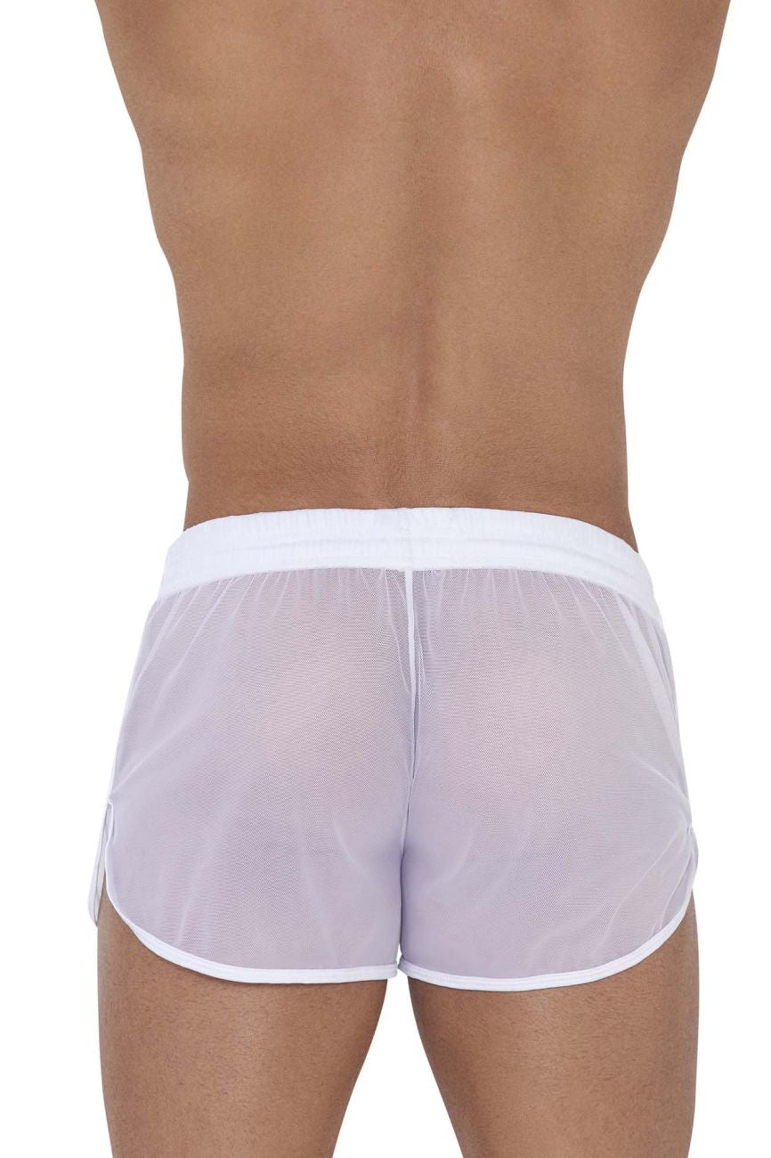 Clever 1242 Behemot Swim Trunks White