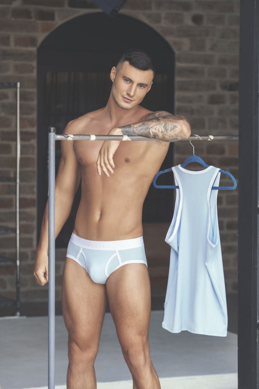 Clever 1615 Urbano Briefs Blue
