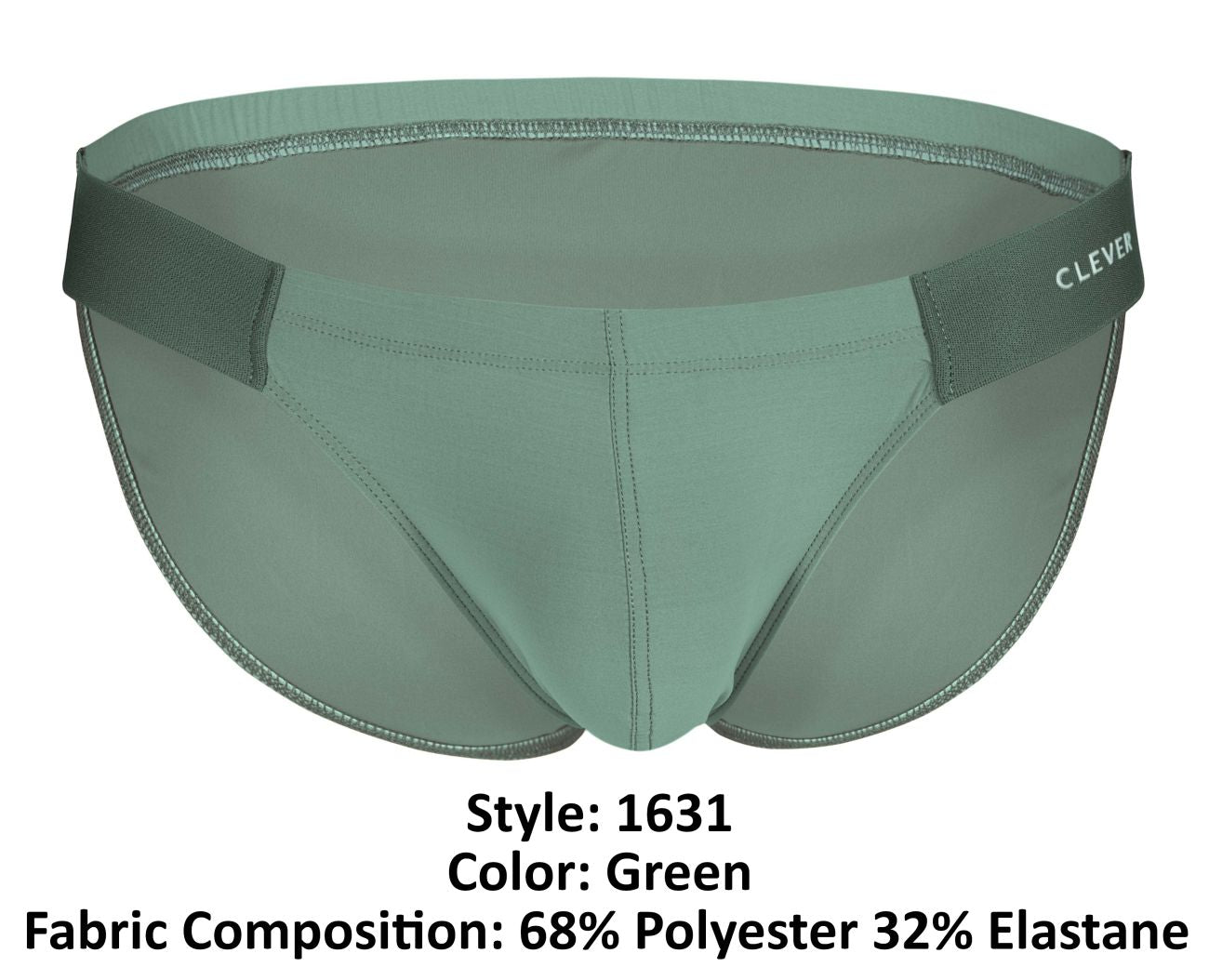 Clever 1631 Secure Bikini Green