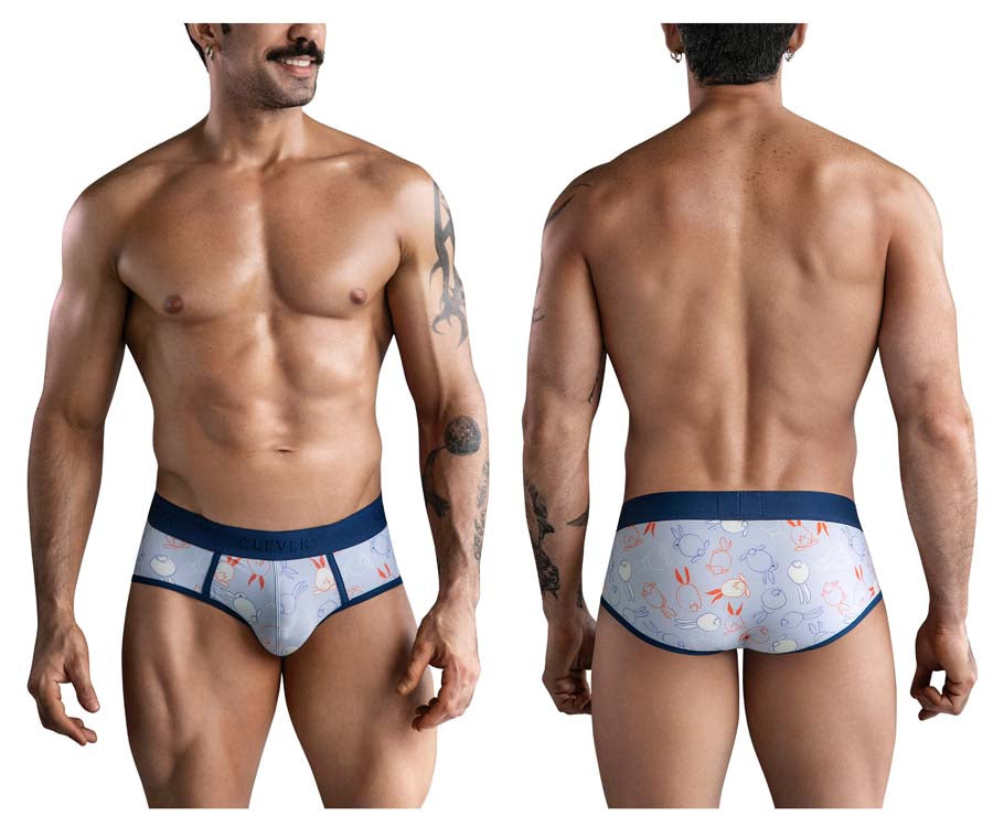 Clever 1724 Coney Briefs Blue