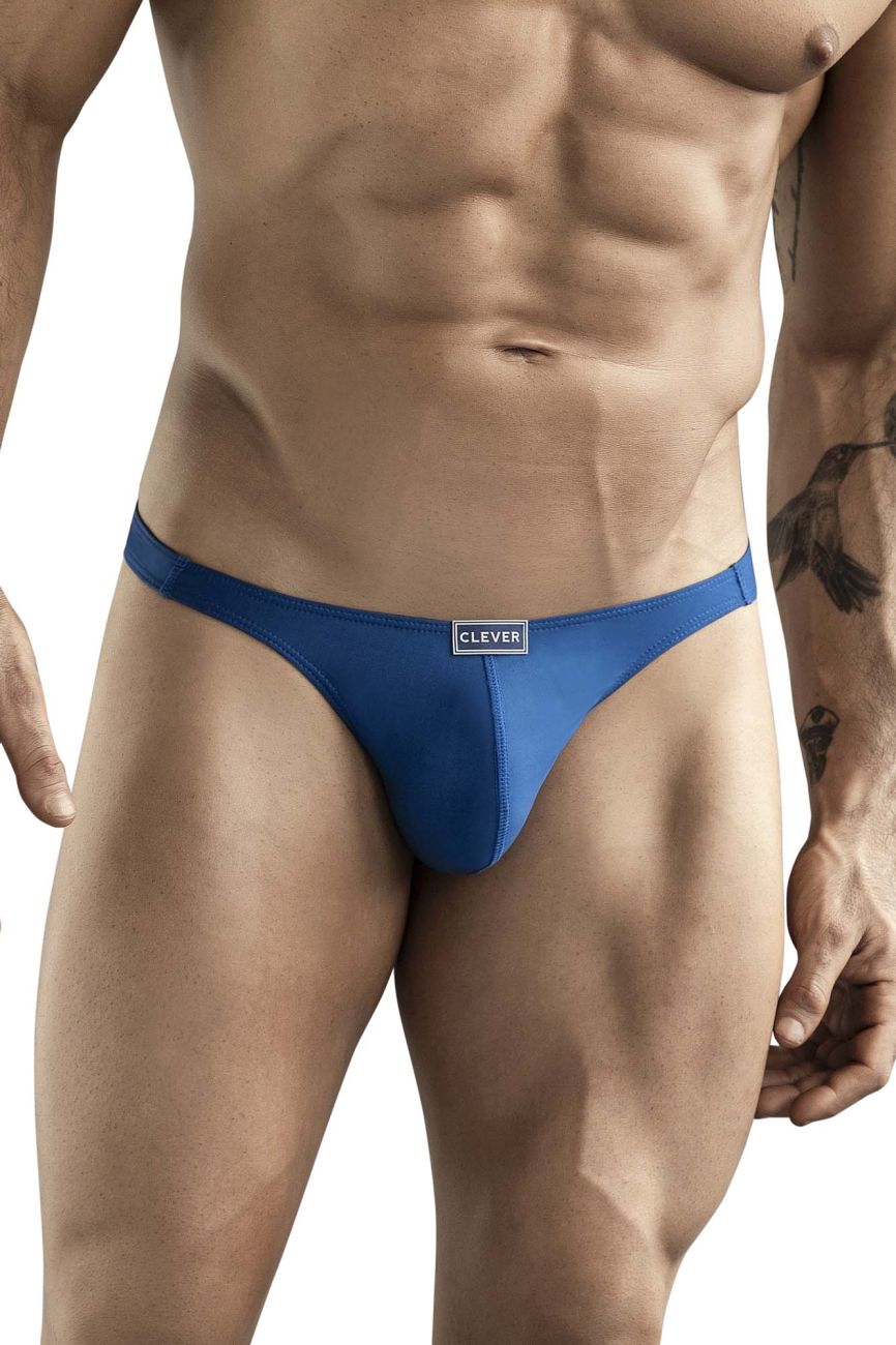 Clever 1773 Cactus Male Sleek Thong Blue
