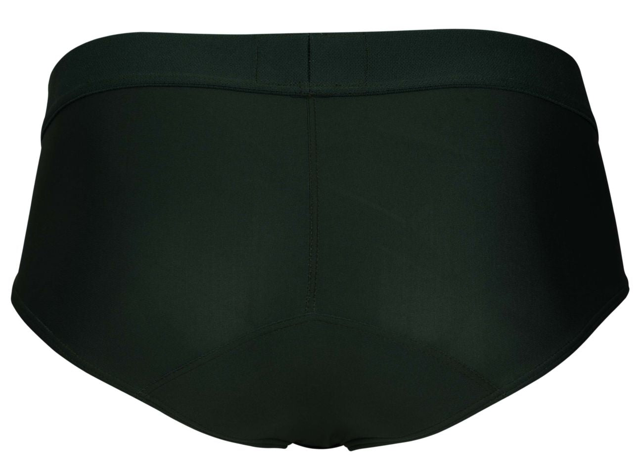 Clever 1776 Venecia Mens Comfortable Soft Briefs Dark Green