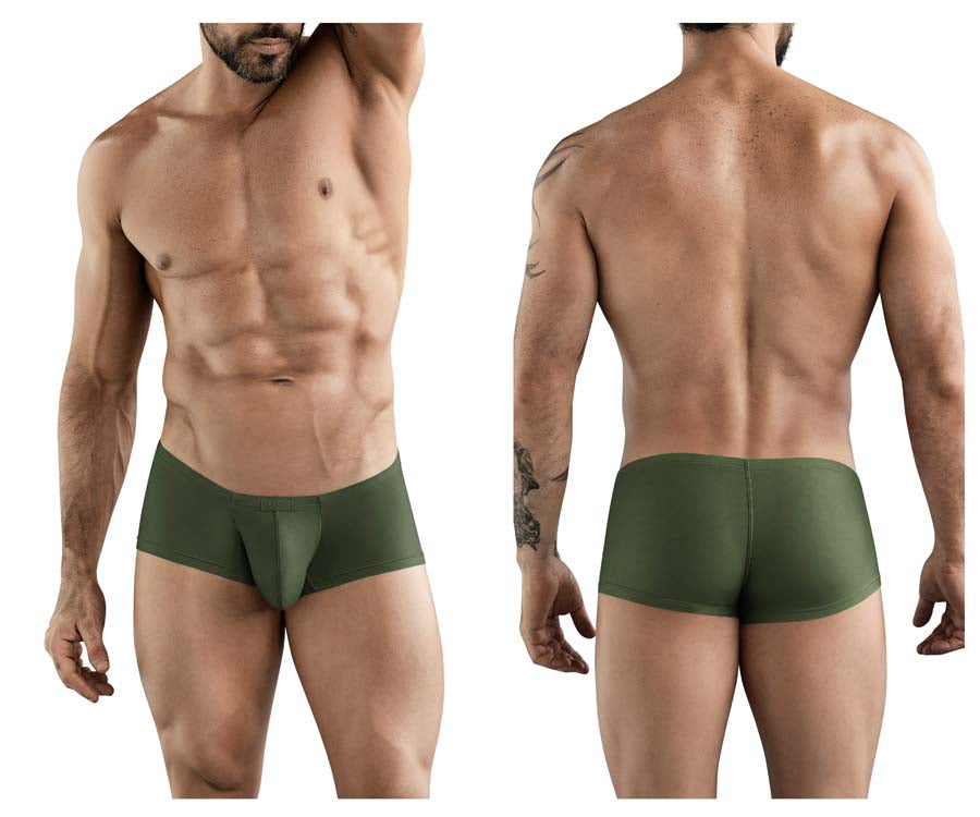 Clever 1780 Maya Male Microfiber Trunks Dark Green