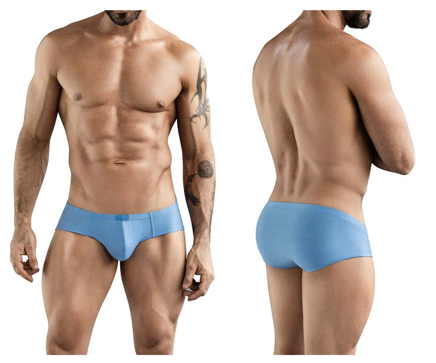 Clever 1781 Maya Mens Minimalist Look Briefs Blue