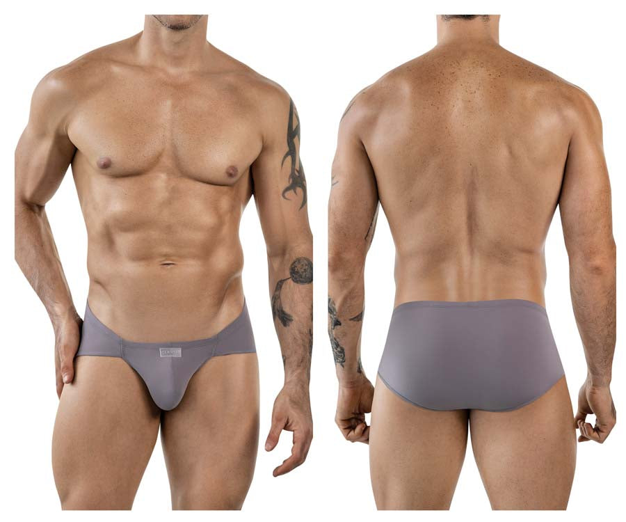 Clever 1870 Audaz Mens Barely There Bikini Gray