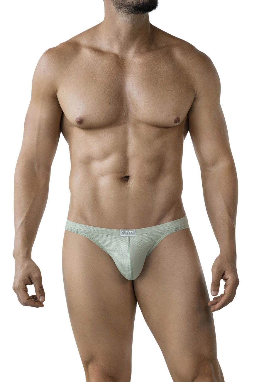 Clever 2014 Reto Mens Smooth Lightweight Briefs Green