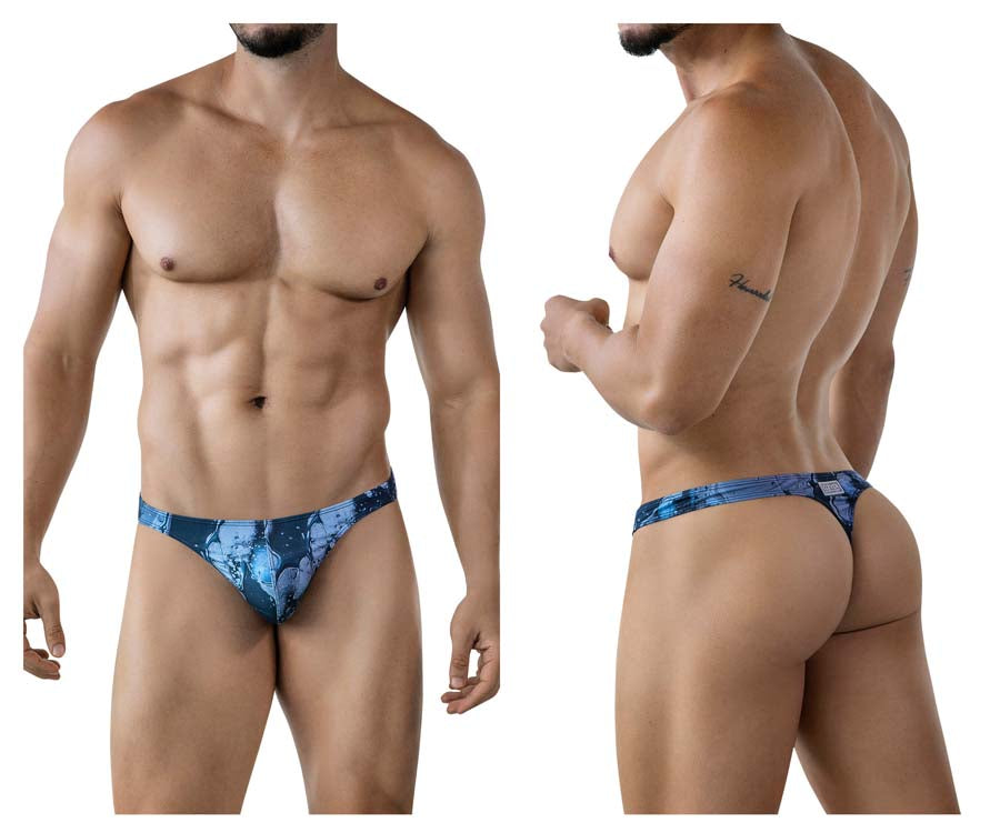 Clever 2020 Galia Mens Minimal Cover Thong Dark Blue