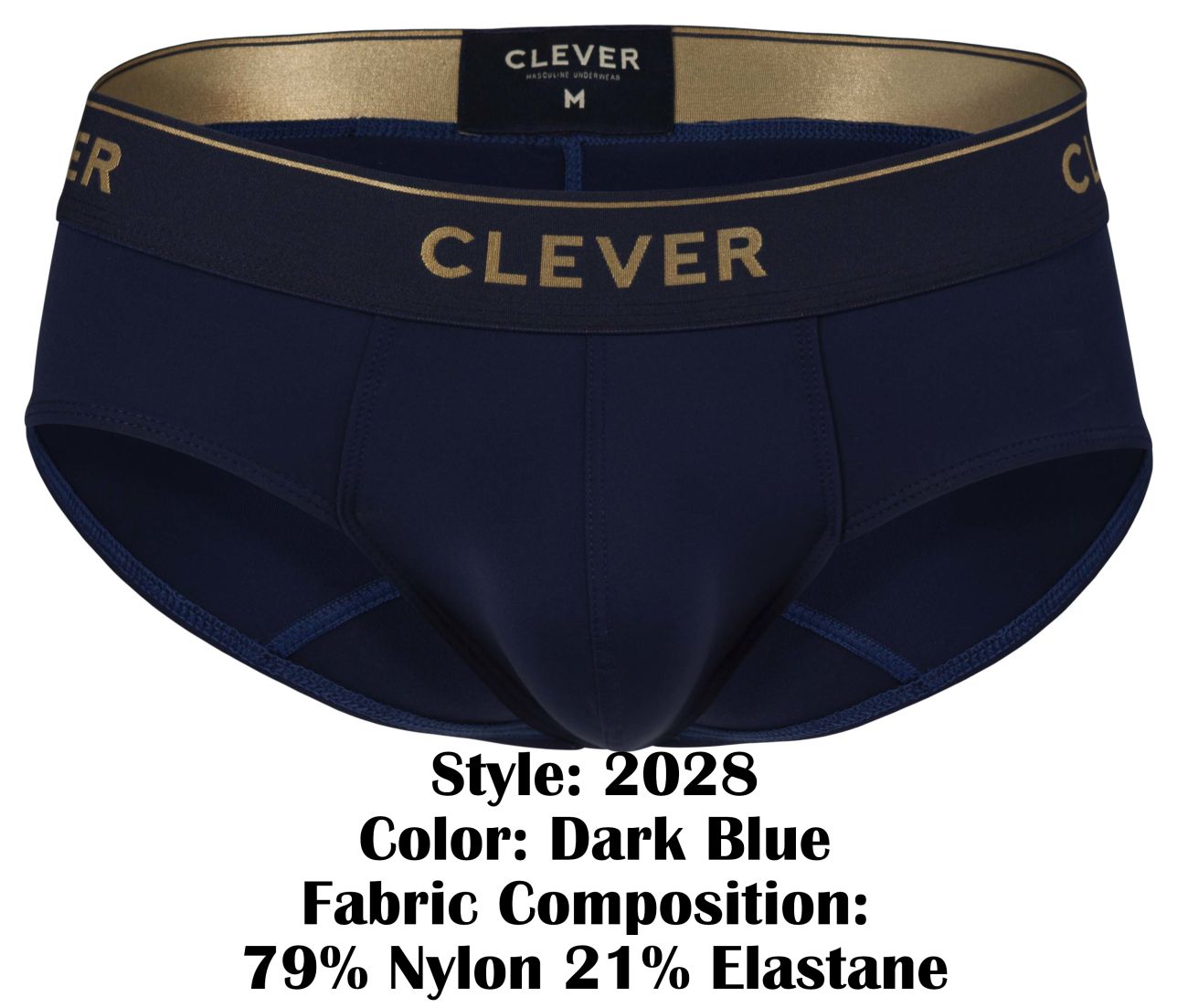 Clever 2028 Valladolid Mena Comfort Bikini Briefs Dark Blue