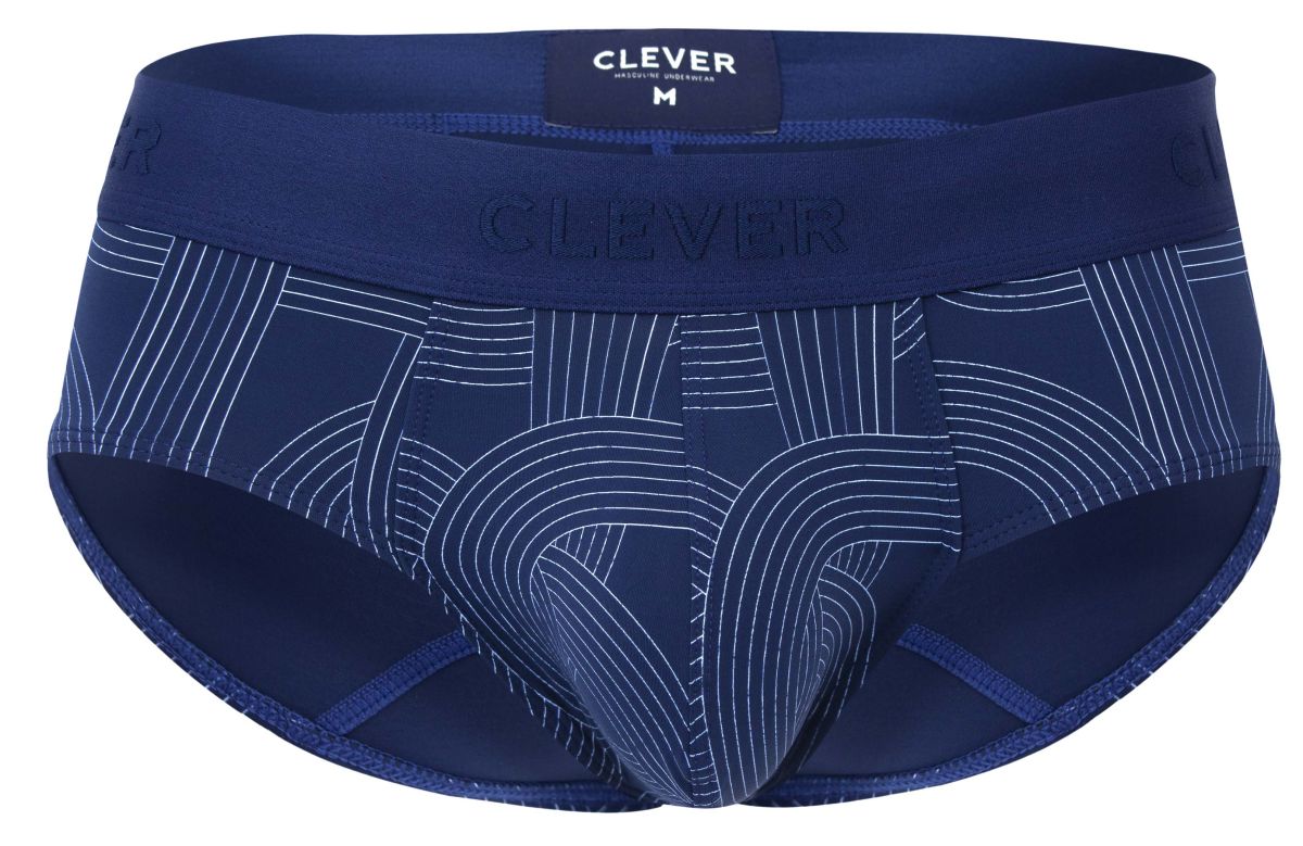 Clever 2055 Mens Bodyhugging Classic Briefs Dark Blue