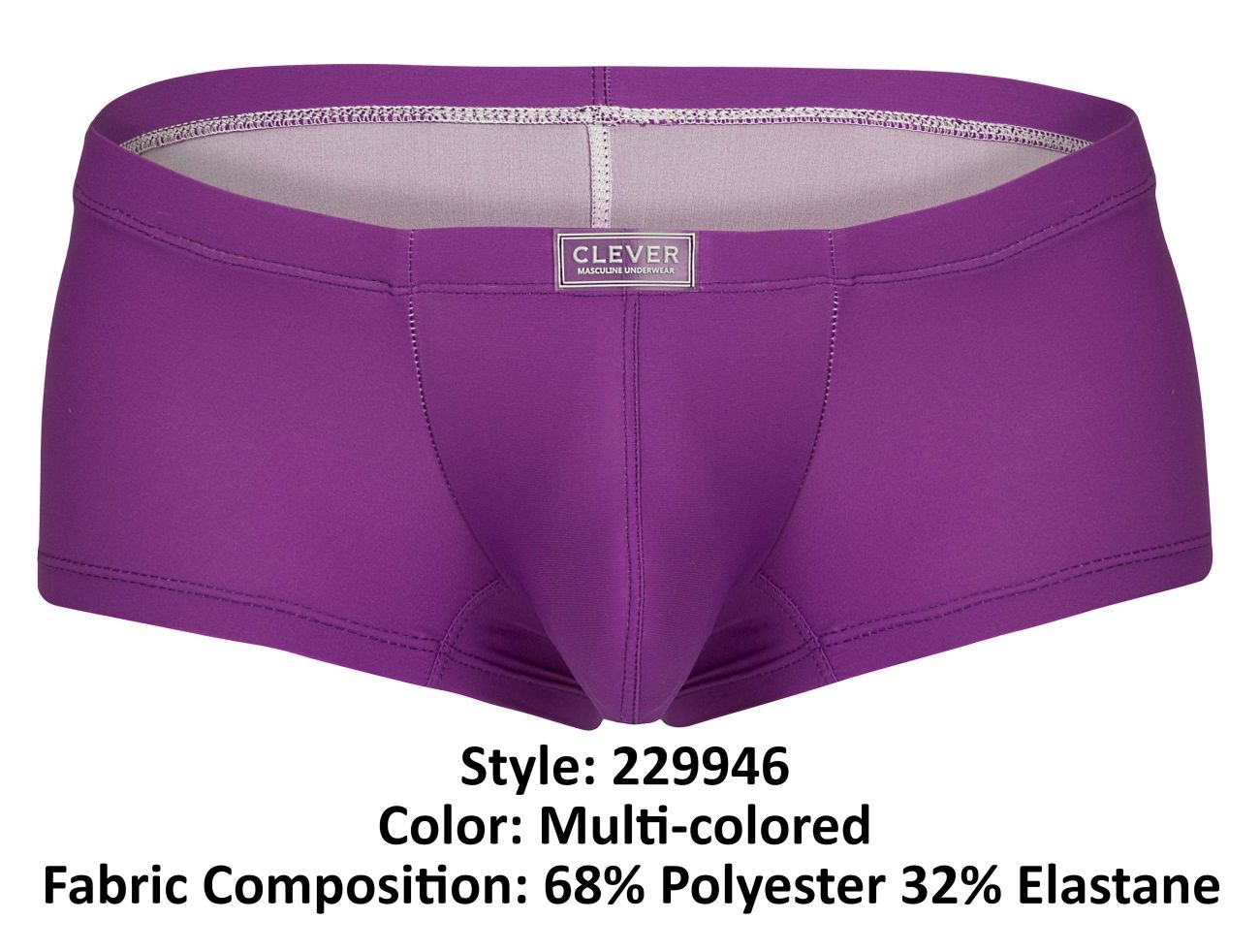 Clever 229946 7PK Trunks Multi Coloured 7 Pack