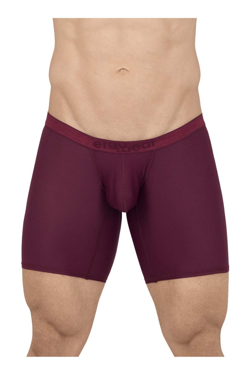 ErgoWear EW1659 SLK Boxer Briefs Burgundy