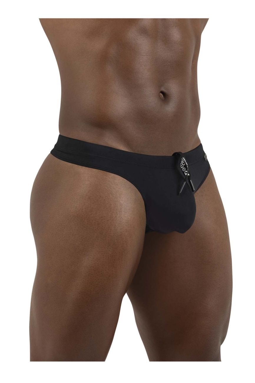 ErgoWear EW1693 X4D SW Swim Thongs Jet Black