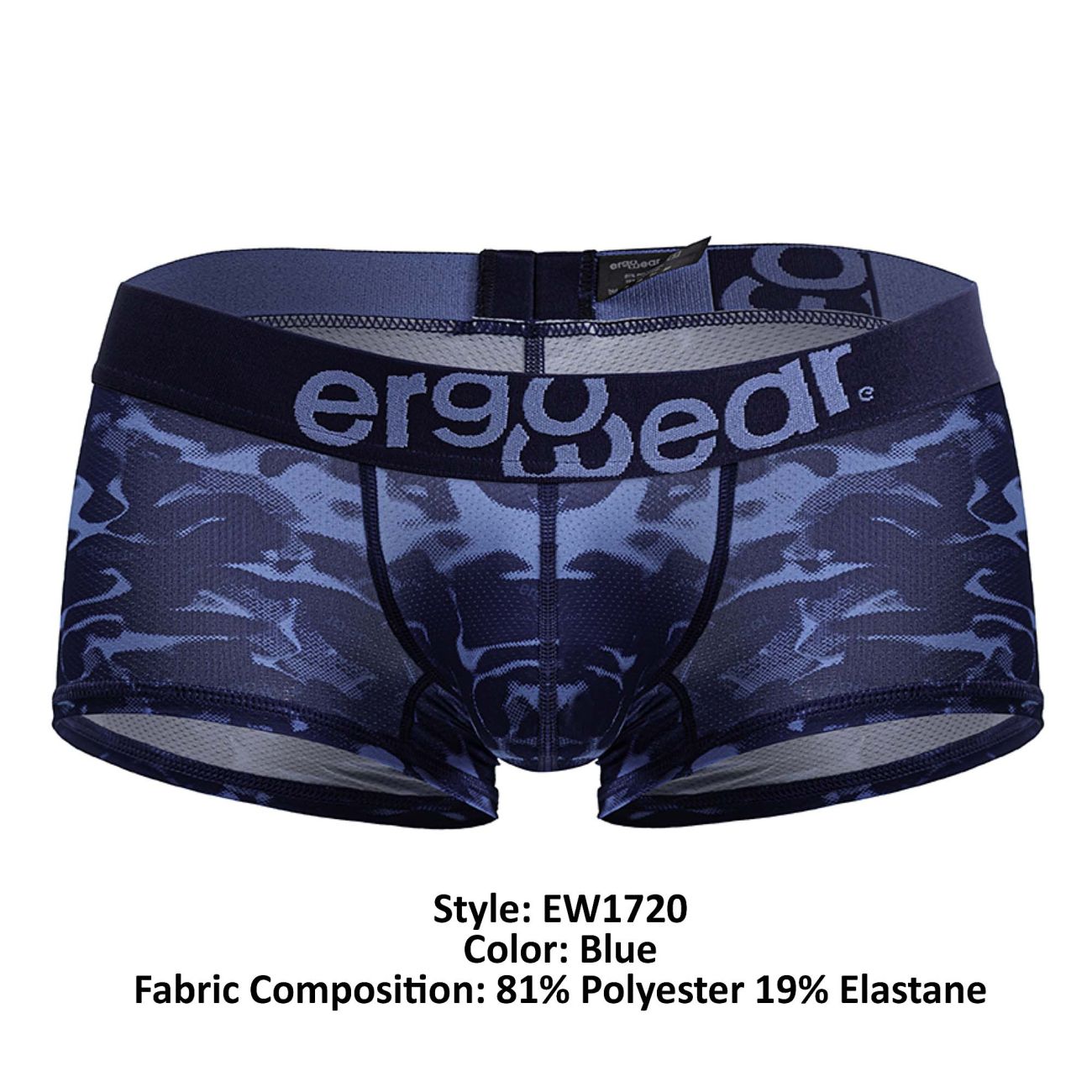 ErgoWear EW1720 MAX SE CAMO Trunks Blue