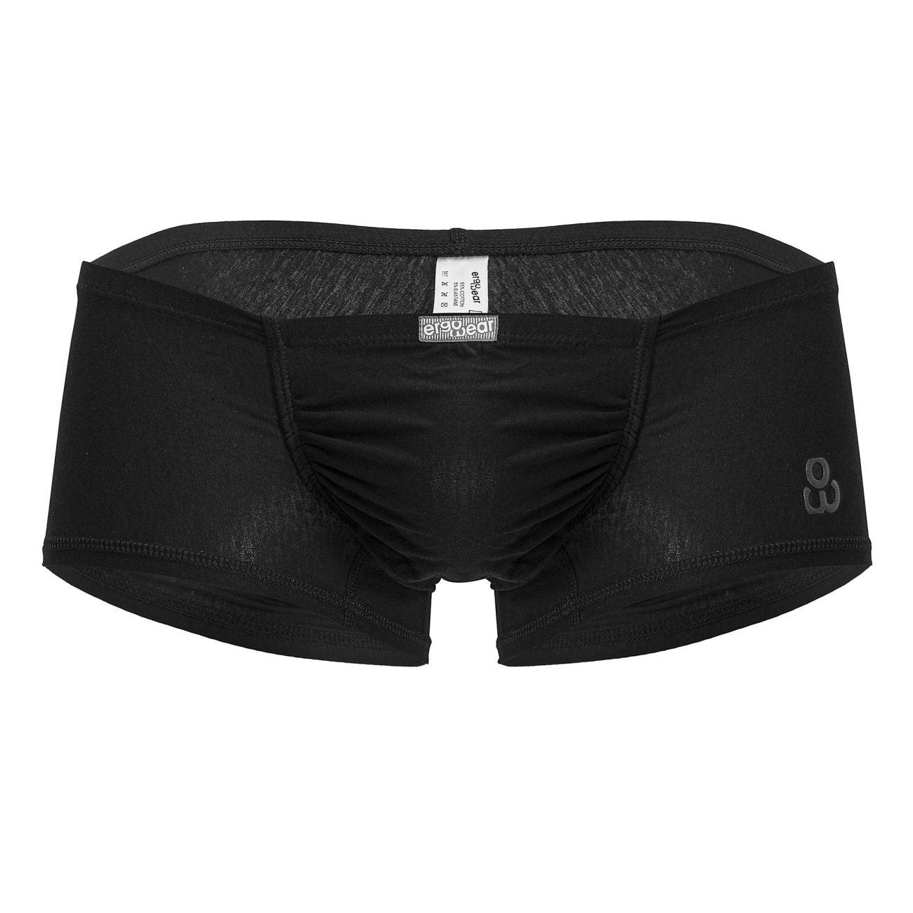 ErgoWear EW1728 FEEL GR8 Cotton Trunks Black