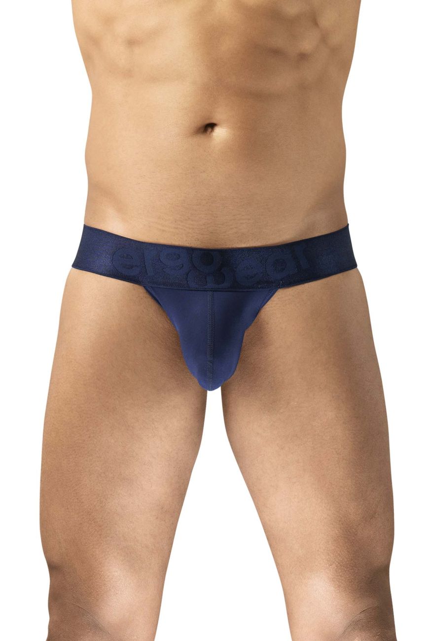 ErgoWear EW1739 MAX BOLDMens Sleek Stretch Bikini Brief NAvy Blue