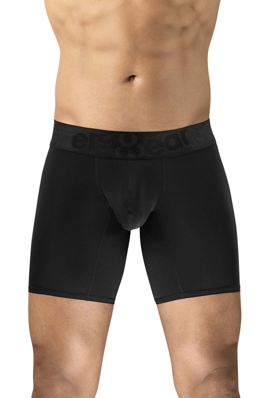 ErgoWear EW1749 MAX BOLD Mens Sleek & Comfortable Boxer Briefs Black