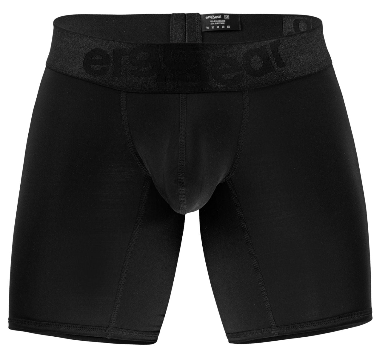 ErgoWear EW1749 MAX BOLD Mens Sleek & Comfortable Boxer Briefs Black