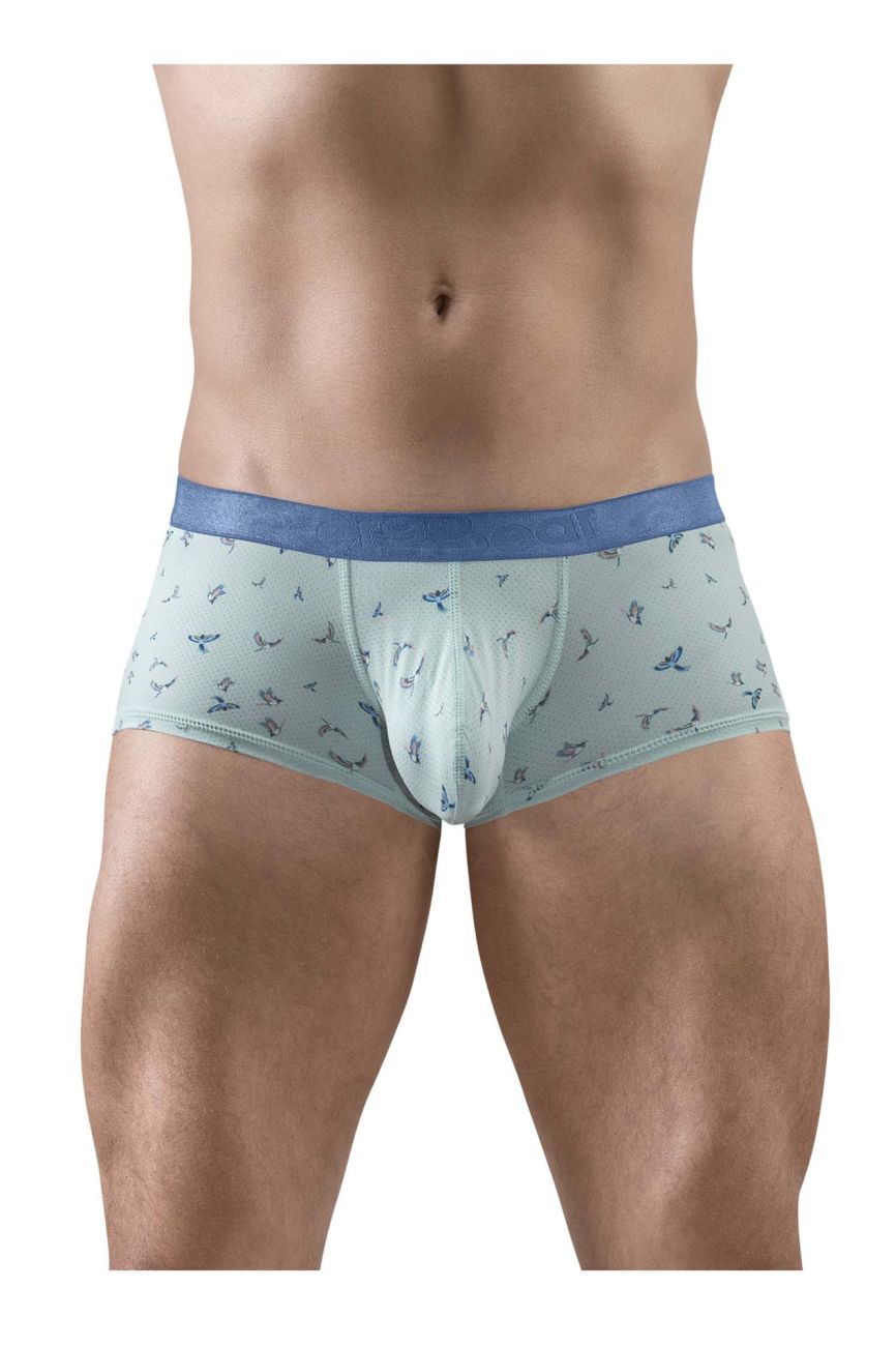 ErgoWear EW1778 SLK SE Male Comfortable Trunks Frost Birds