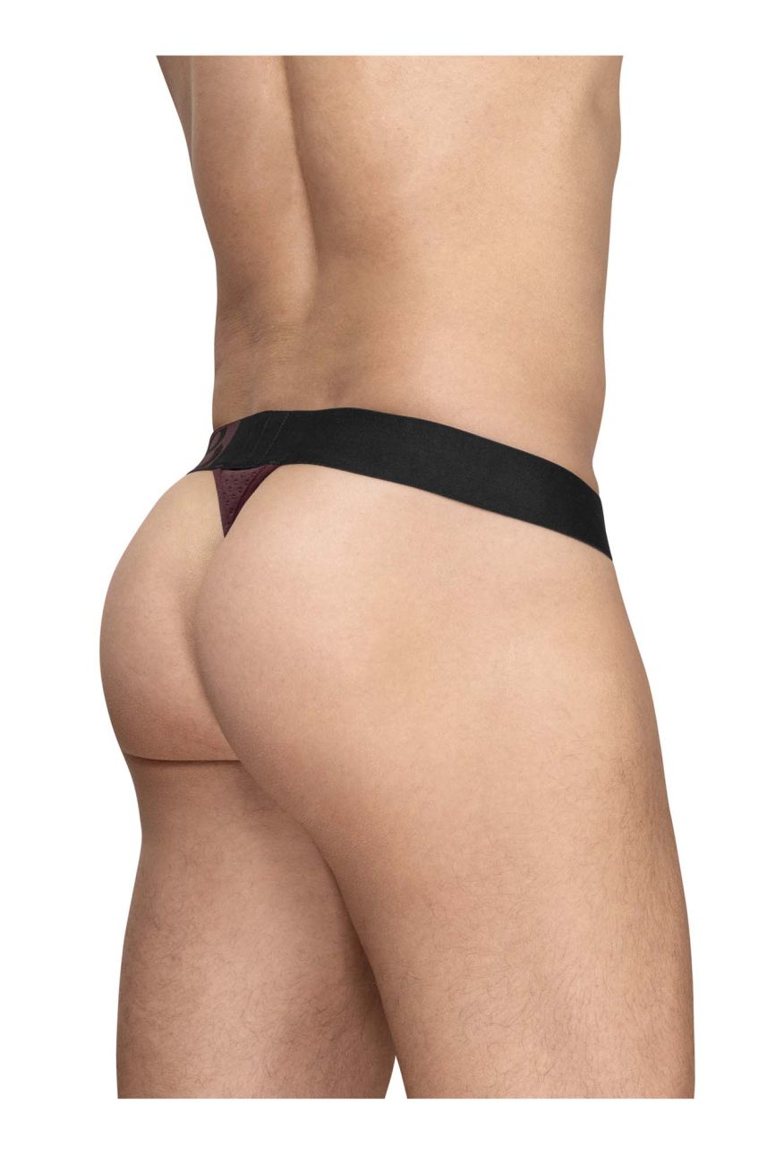 ErgoWear EW1793 MAX FLOW Mens Sleek G-String Burgundy