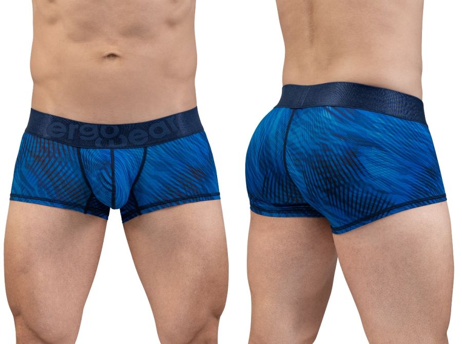 ErgoWear EW1818 MAX BOLD SE Mens Hug Your Body Trunks Mid Blue