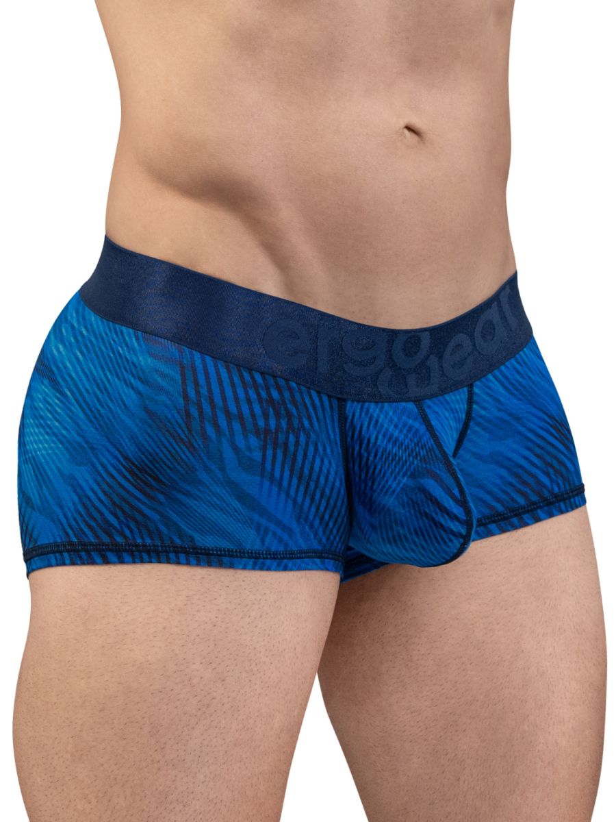 ErgoWear EW1818 MAX BOLD SE Mens Hug Your Body Trunks Mid Blue