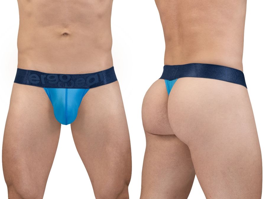 ErgoWear EW1820 MAX BOLD SE Mens Bold Athletic G-String Blue