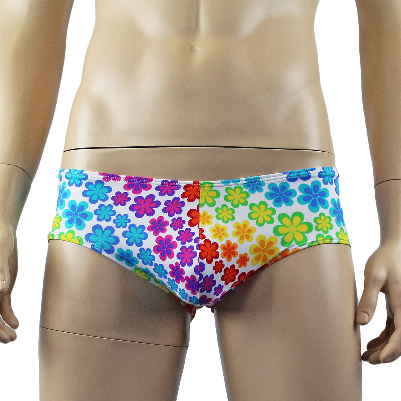 Mens Flower Girl Print Boxer Briefs