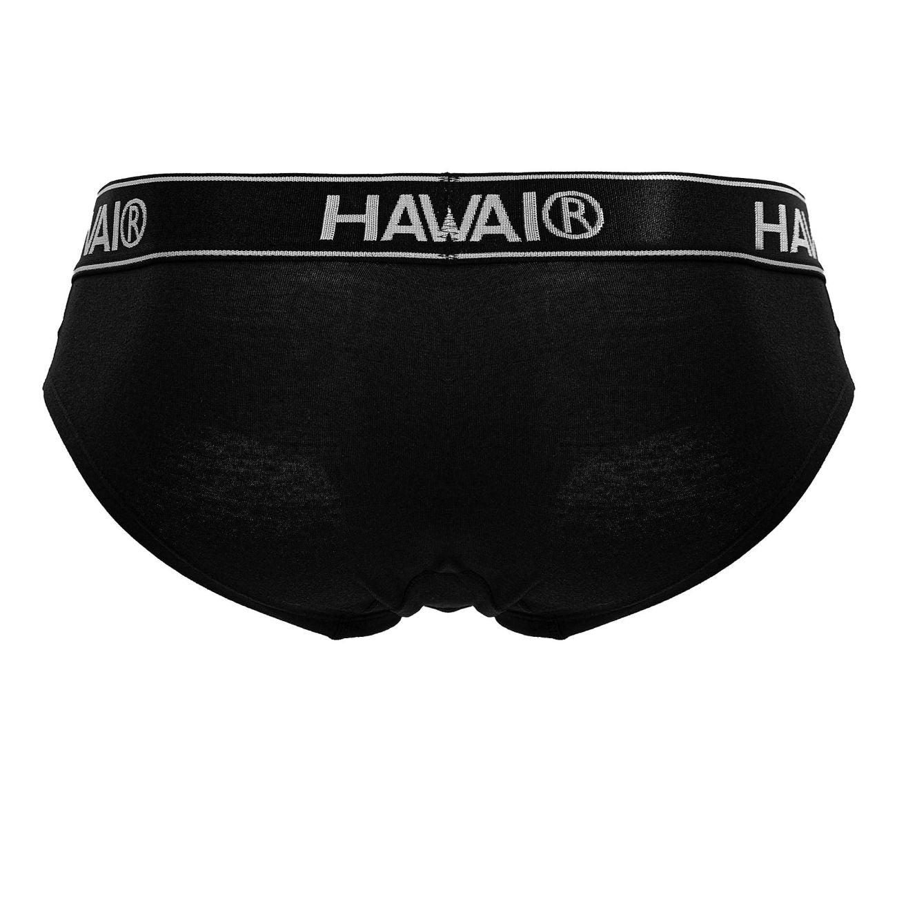HAWAIR 41962 Cotton Blend Male Comfortable Briefs Black