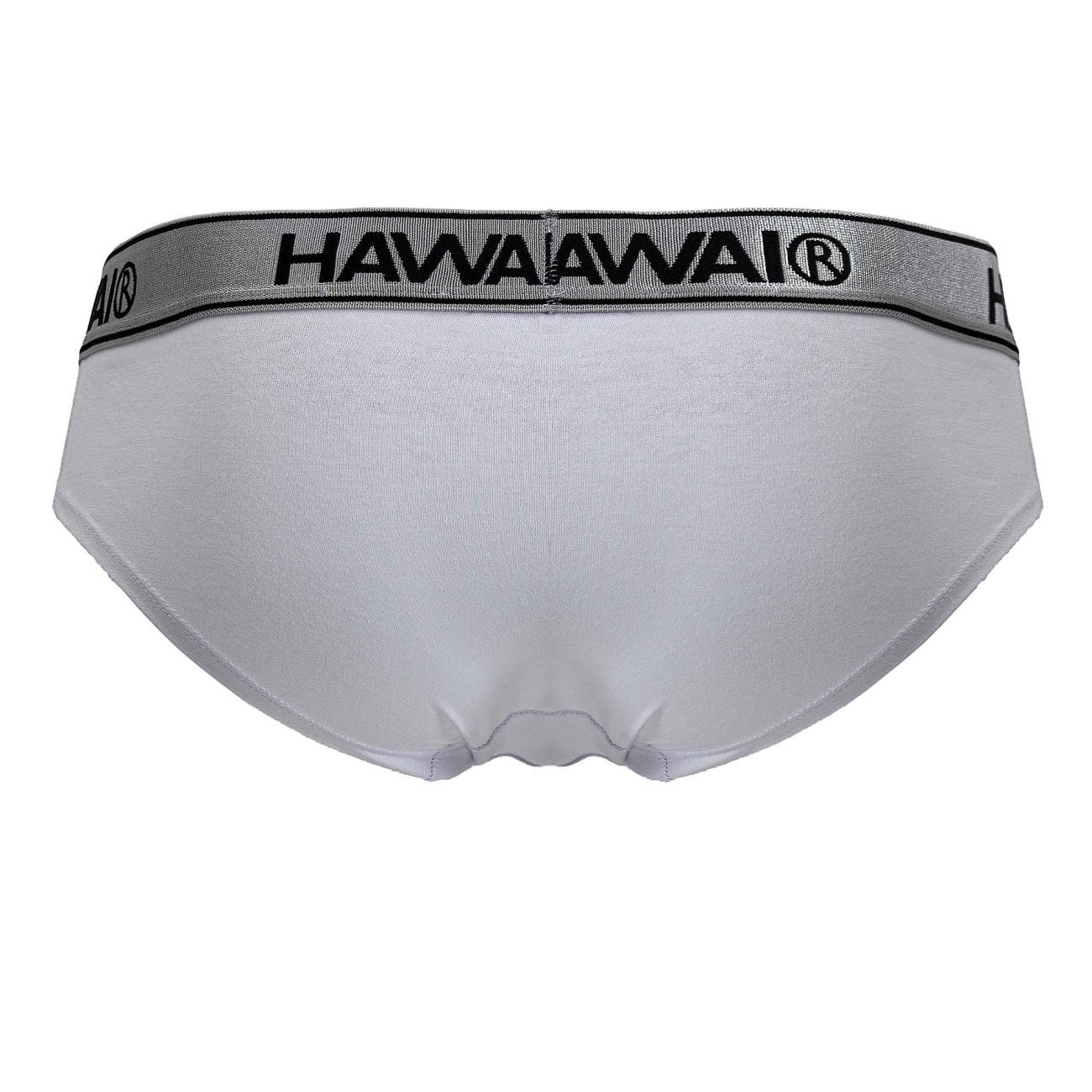 HAWAIR 41962 Cotton Blend Male Comfortable Briefs White