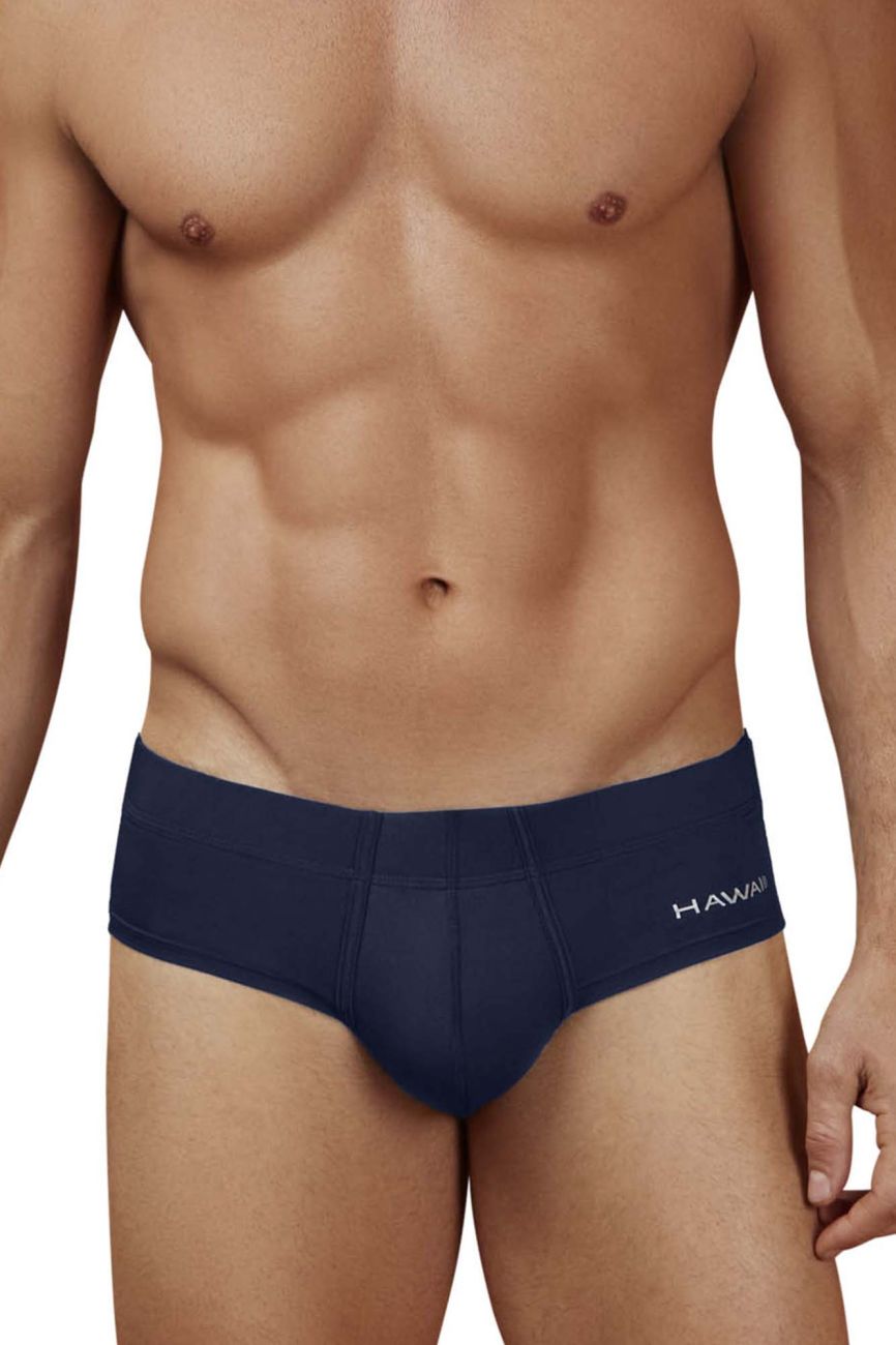 HAWAIR 42241 Microfiber Male All Day Briefs Dark Blue